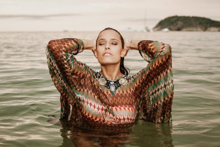Beach boudoir Boudoir en el mar